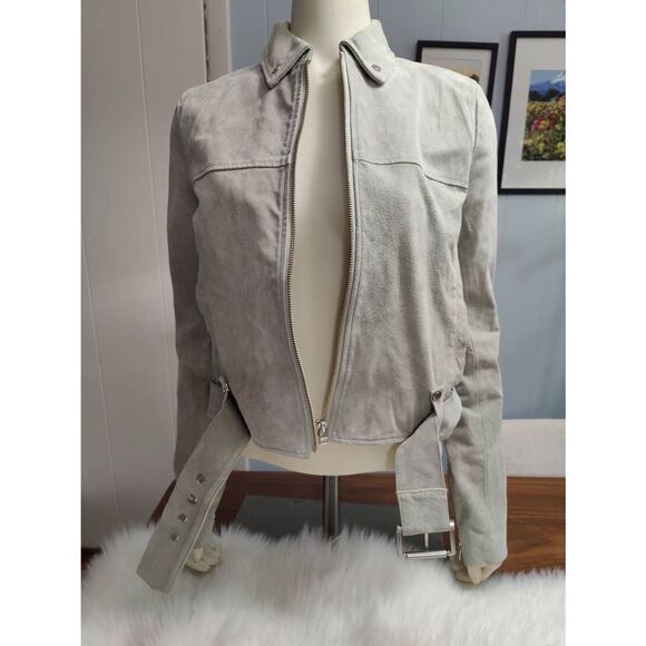 Anthropologie Capulet 100% Leather Suede Jacket NWT MSRP $358 - Picture 6 of 9